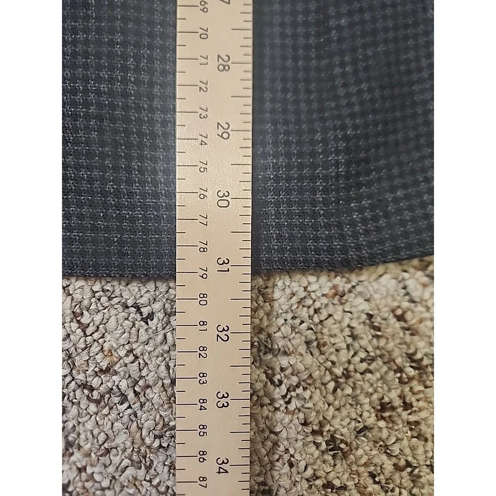Oscar De La Renta Men's 100% Wool Houndstooth Blazer‎ Size 44 Regular